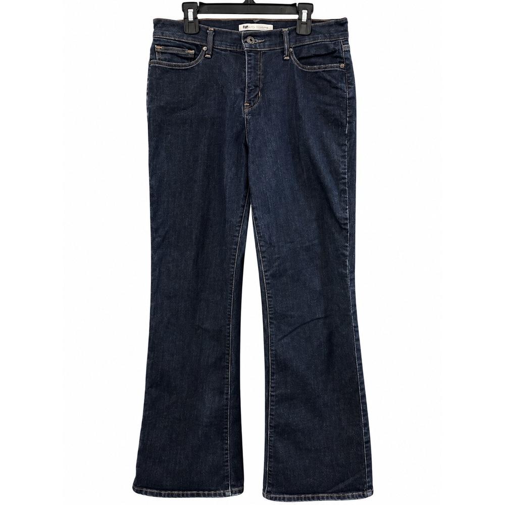 Levis 512 Perfectly Slimming Bootcut Jeans Dark Wash Indigo 10L W30 L34